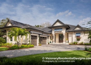 COASTAL WEST INDIES VISIONARY RESIDENTIAL DESIGNS ROSELYN FRONT ELEVATION 01